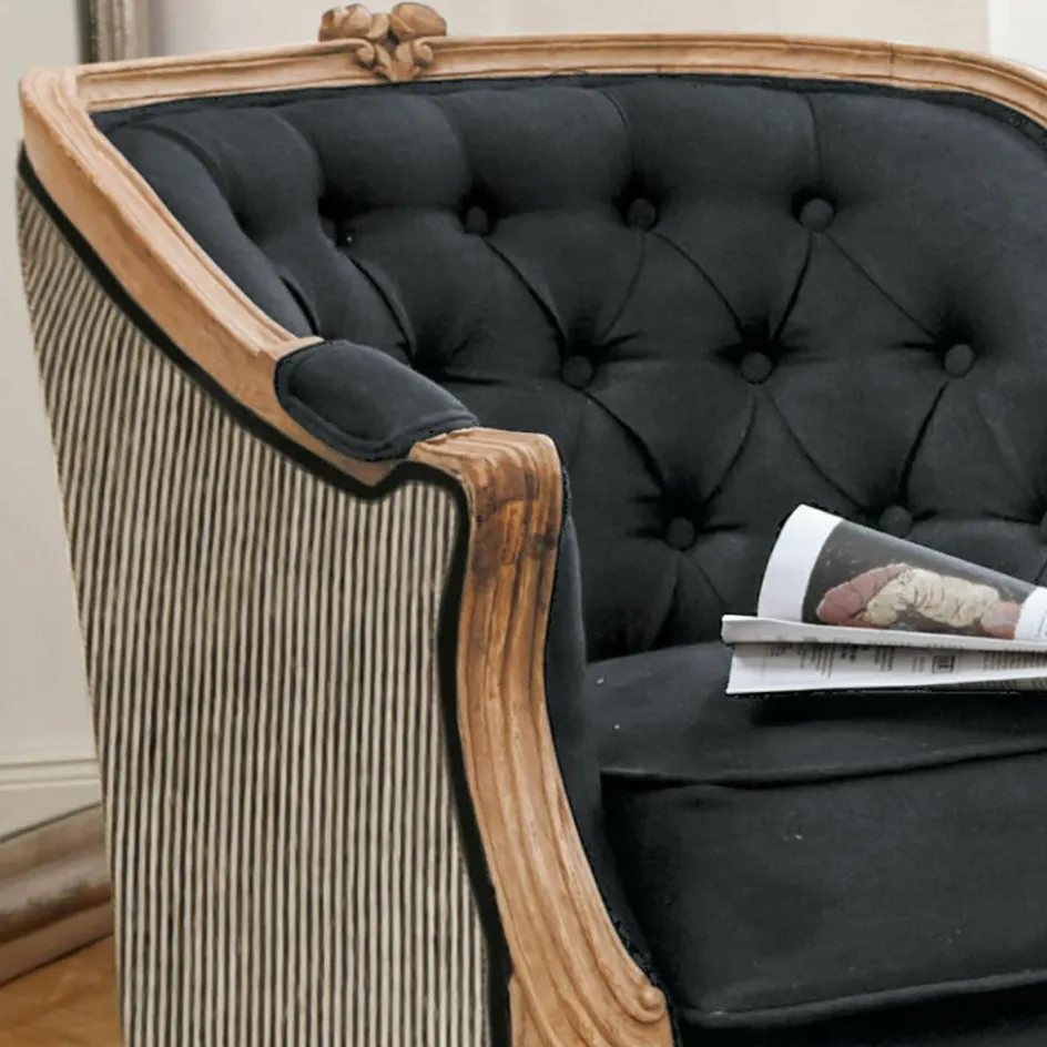 Sessel|Sessel^LOBERON Sessel Annezay schwarz