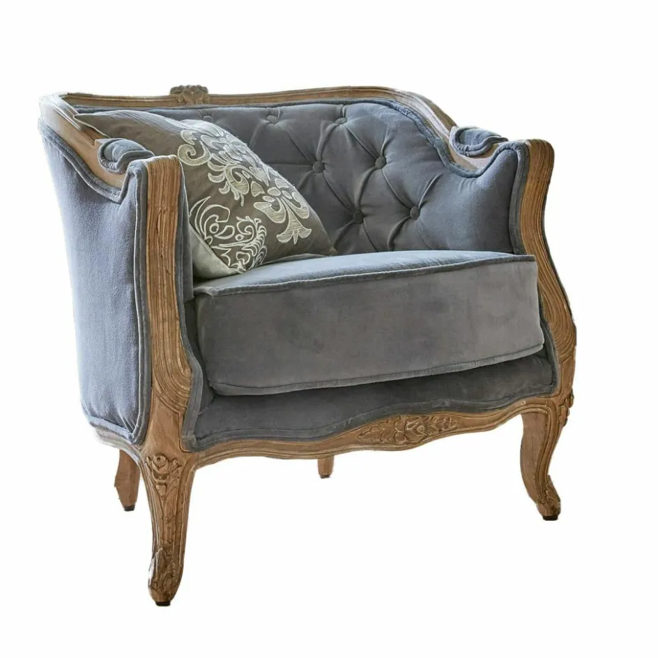 Sessel|Sessel^LOBERON Sessel Annezay graublau