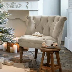 Sessel|Sessel^LOBERON Sessel Ardilleux creme/braun