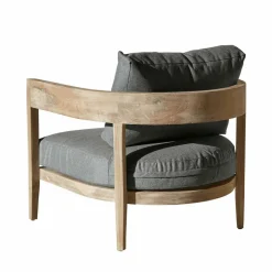 Sitzmöbel^LOBERON Sessel Courtelevant grau/braun