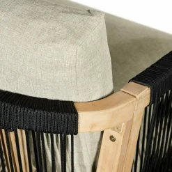 Sitzmöbel^LOBERON Sessel FSC®-100% Shreveport braun/beige