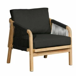 Sitzmöbel^LOBERON Sessel FSC®-100% Shreveport braun/anthrazit