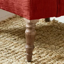 Sessel|Sessel^LOBERON Sessel Hinsdale rot