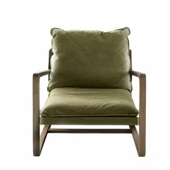 Sessel|Sessel^LOBERON Sessel Jowna grün/braun