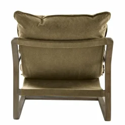 Sessel|Sessel^LOBERON Sessel Jowna grün/braun