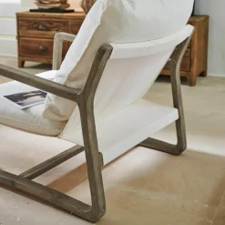 Sessel|Sessel^LOBERON Sessel Jowna creme/braun