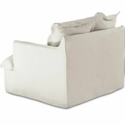 Sessel|Sessel^LOBERON Sessel mit Hocker Avignon creme