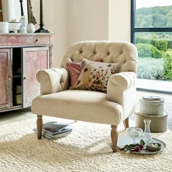 Sessel|Sessel^LOBERON Sessel Shambrook leinen