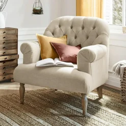 Sessel|Sessel^LOBERON Sessel Shambrook leinen