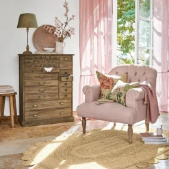 Sessel|Sessel^LOBERON Sessel Shambrook rosa