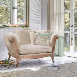 Sessel|Sessel^LOBERON Sessel Sumerset leinen/antikbraun