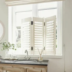 Paravents|Trennwände & Paravents^LOBERON Shutter Ventura weiß