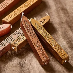 Geschenkverpackungen|Schreibwaren^LOBERON Siegelwachs 12er Set Movique braun/rot/gold