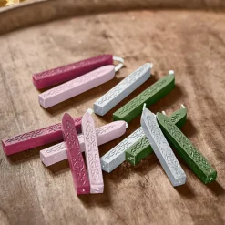 Geschenkverpackungen|Schreibwaren^LOBERON Siegelwachs 12er Set Movique bunt