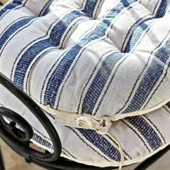 LOBERON Outdoor-Textilien-Sitzkissen 2er Set Bourrignon