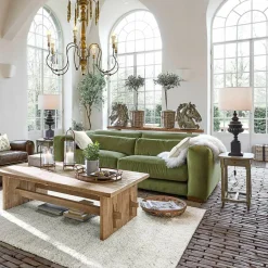Sofas|Sofas^LOBERON Sofa Balourie grün