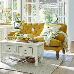 Sofas|Sofas^LOBERON Sofa Carme gelb