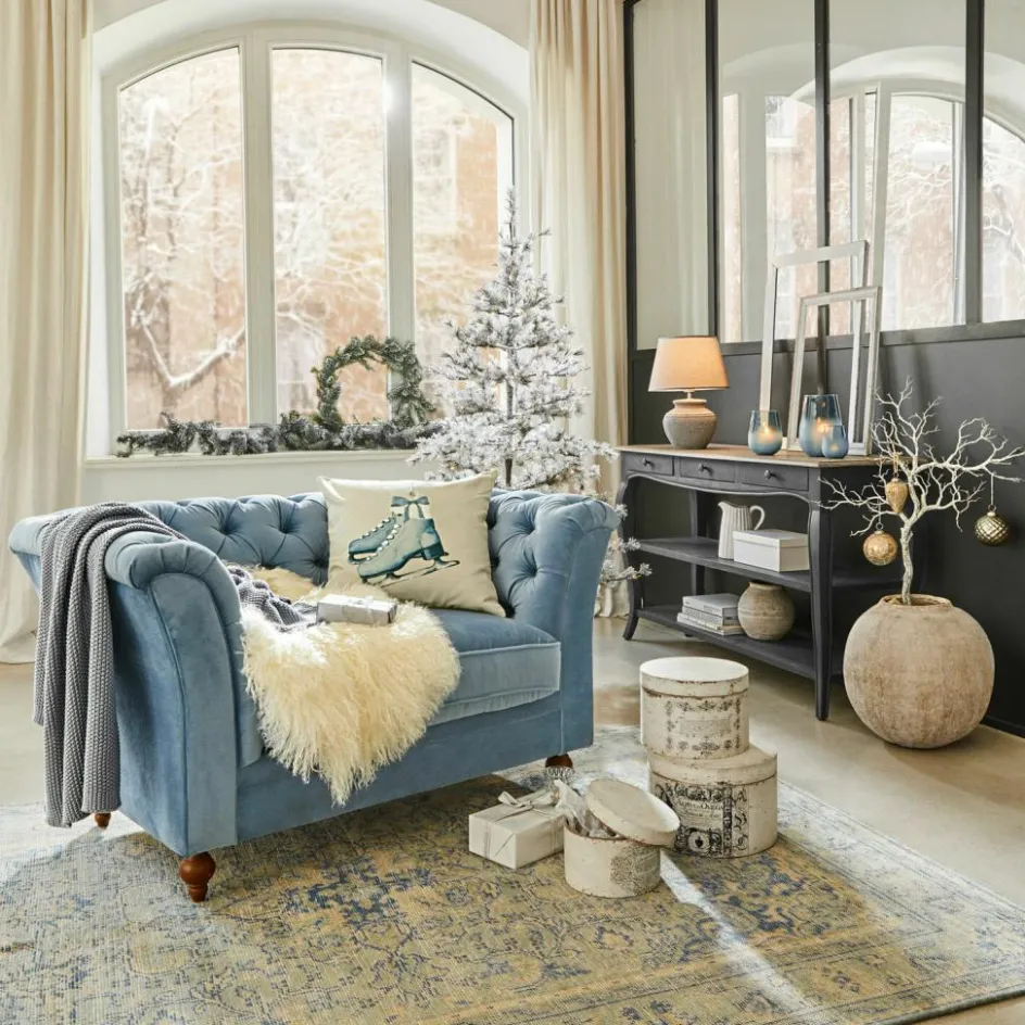 Sofas|Sofas^LOBERON Sofa Clères blau