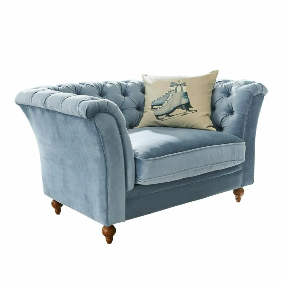 Sofas|Sofas^LOBERON Sofa Clères blau