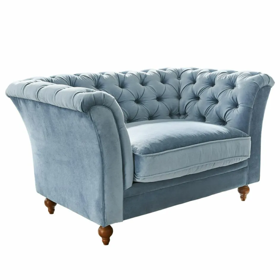 Sofas|Sofas^LOBERON Sofa Clères blau