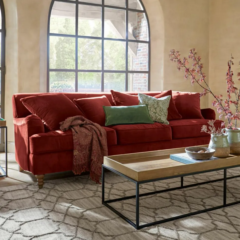 Sofas|Sofas^LOBERON Sofa Isa rostrot