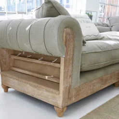 Sofas|Sofas^LOBERON Sofa Kanani grau/braun