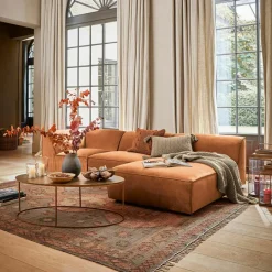 Sofas|Sofas^LOBERON Sofa McLean orange
