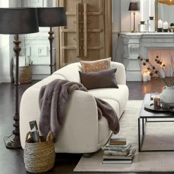 Sofas|Sofas^LOBERON Sofa Scintillique creme