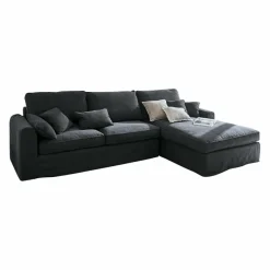 Sofas|Sofas^LOBERON Sofa Seaford dunkelgrau