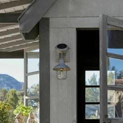 Led-Laternen|Solarlampen^LOBERON Solar-Wandlaterne Anniviers