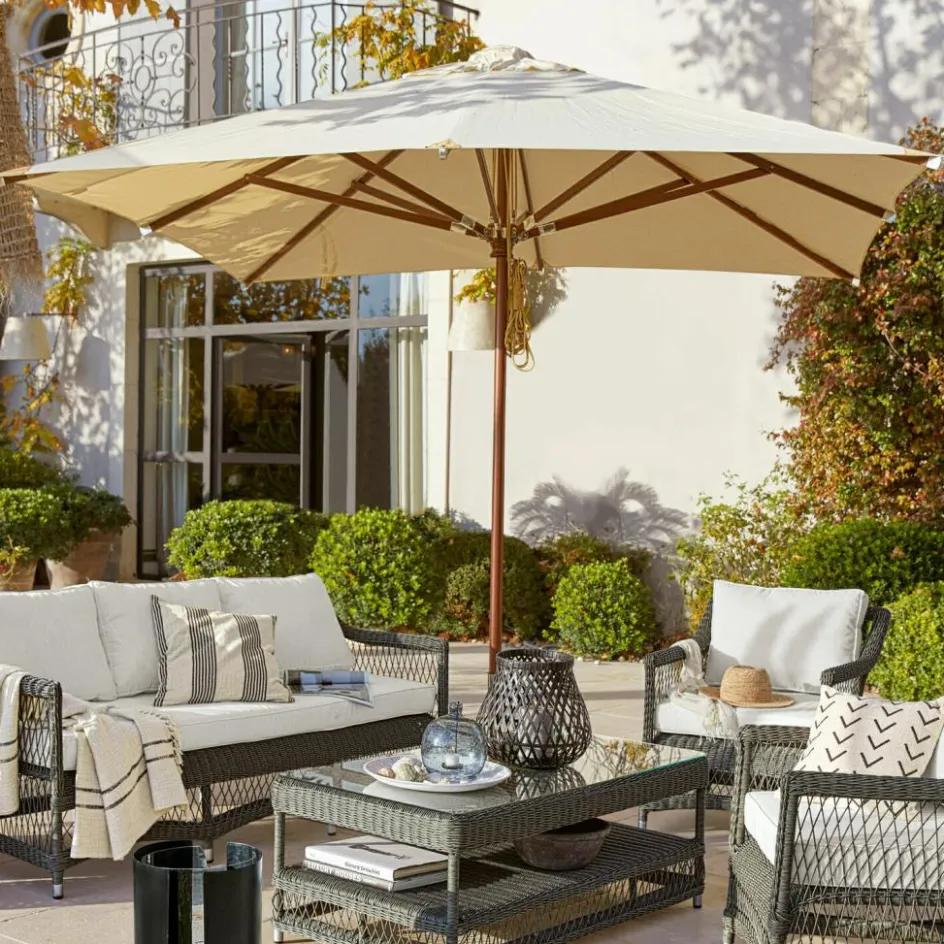 Sonnenschirme^LOBERON Sonnenschirm Barnet champagner