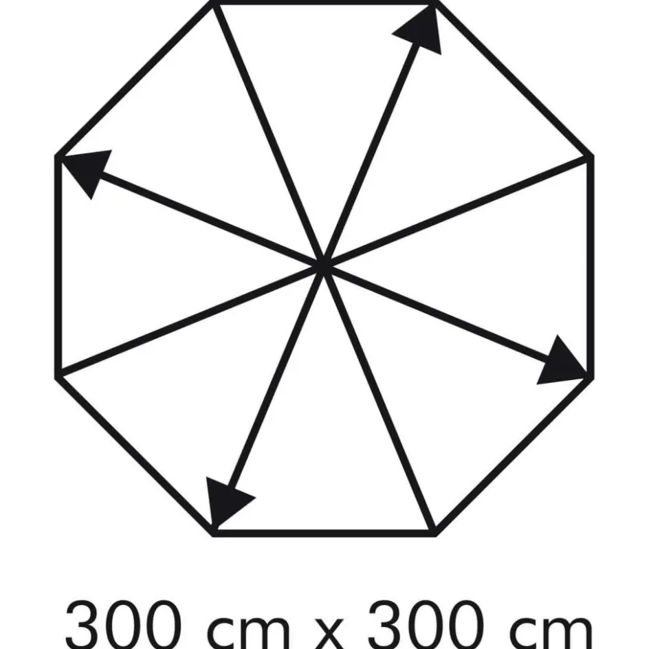 Sonnenschirme^LOBERON Sonnenschirm Brent schwarz