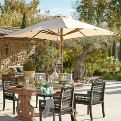 Sonnenschirme^LOBERON Sonnenschirm Brent champagner