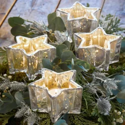 Adventskranz^LOBERON Steckwindlicht 4er Set Bernice