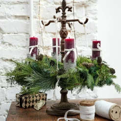 Adventskranz|Windlichter, Kerzenständer & Laternen^LOBERON Steckwindlicht 4er Set Venezia