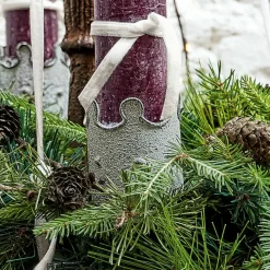 Adventskranz|Windlichter, Kerzenständer & Laternen^LOBERON Steckwindlicht 4er Set Venezia