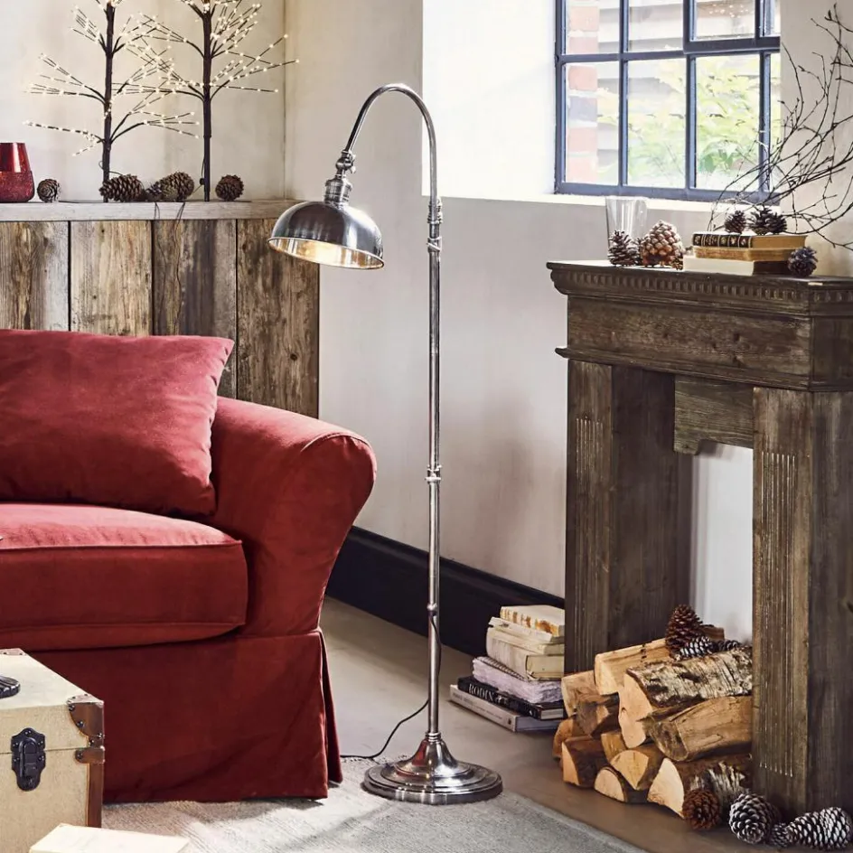 Stehlampen|Stehlampen^LOBERON Stehlampe Conway antiksilber