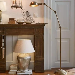Stehlampen|Stehlampen^LOBERON Stehlampe Tulsa messing