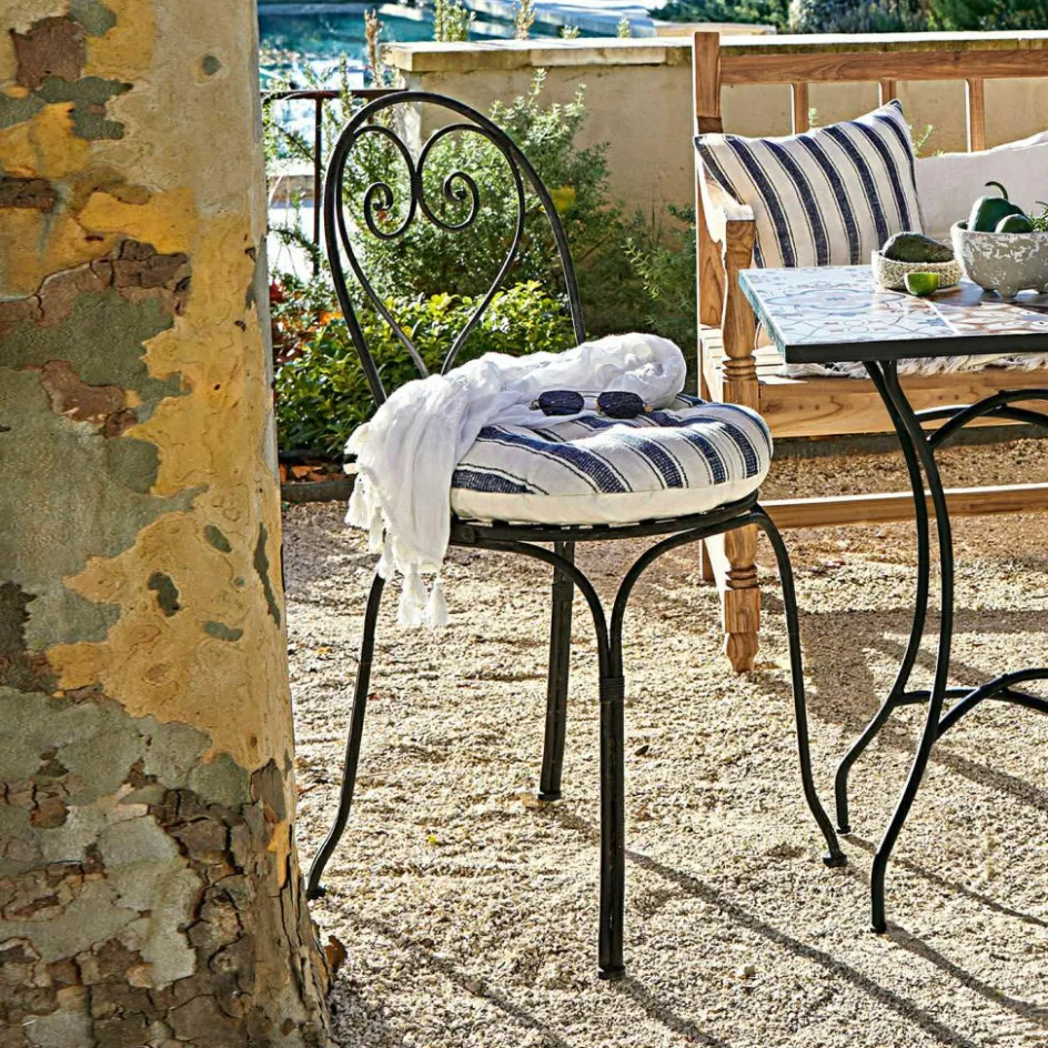 Sitzmöbel^LOBERON Stuhl Aube antikschwarz