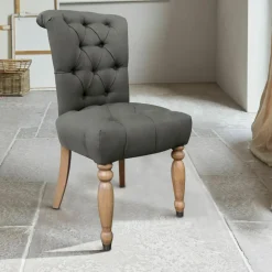 Stühle|Sitzmöbel^LOBERON Stuhl Claville anthrazit