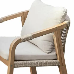 Sitzmöbel^LOBERON Stuhl 2er Set FSC®-100% Kennedy braun/creme