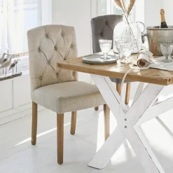 Stühle|Sitzmöbel^LOBERON Stuhl Fulden leinen