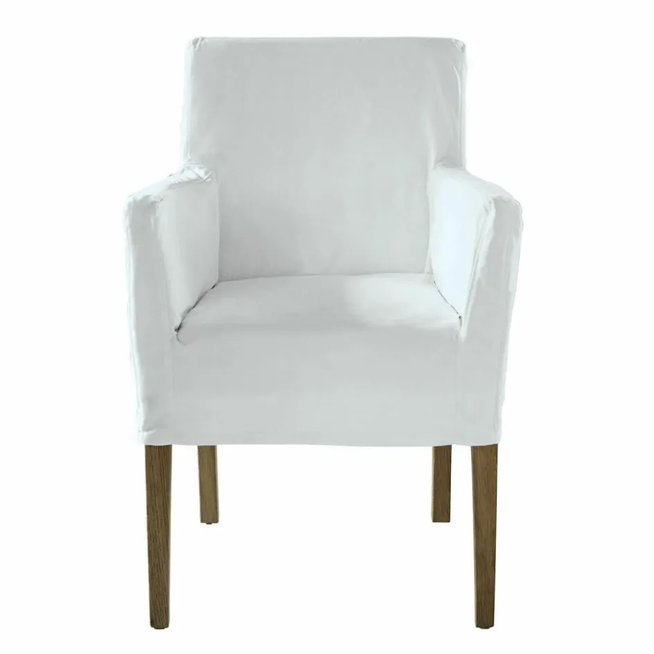 Stühle|Sitzmöbel^LOBERON Stuhl Longhill weiß/braun