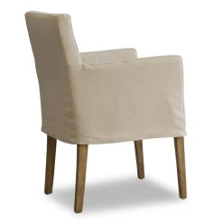 Stühle|Sitzmöbel^LOBERON Stuhl Longhill leinen/braun