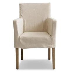 Stühle|Sitzmöbel^LOBERON Stuhl Longhill leinen/braun