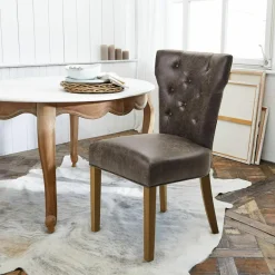 Stühle|Sitzmöbel^LOBERON Stuhl Moreno braun