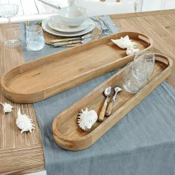 Tabletts|Tischaccessoires^LOBERON Tablett 2er Set Zephyria