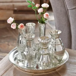 Tabletts|Tabletts^LOBERON Tablett mit Vasen Blairville