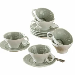 Geschirr|Geschirr^LOBERON Tasse mit Untertasse 6er Set Braganza