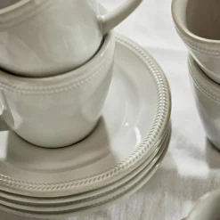 Geschirr|Geschirr^LOBERON Tasse mit Untertasse 6er Set Norrvik